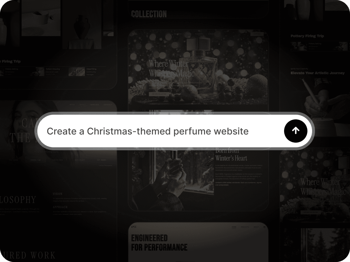 Wegic AI generating clean lightweight code that renders into a live digital music distribution website for an indie label