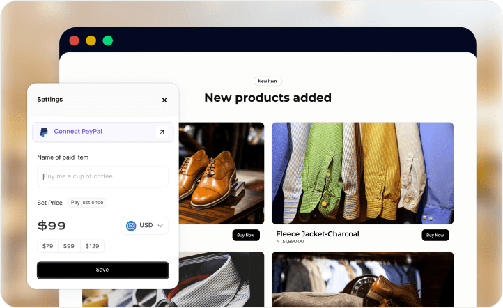 Crypto Website Builder Wegic AI displaying a secure shopping cart for NFT merchandise