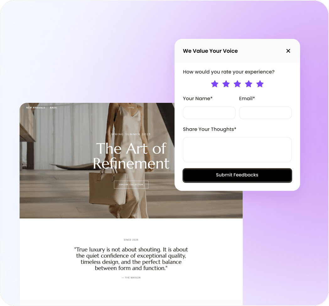 professional financial services website design with trust elements and clean layout