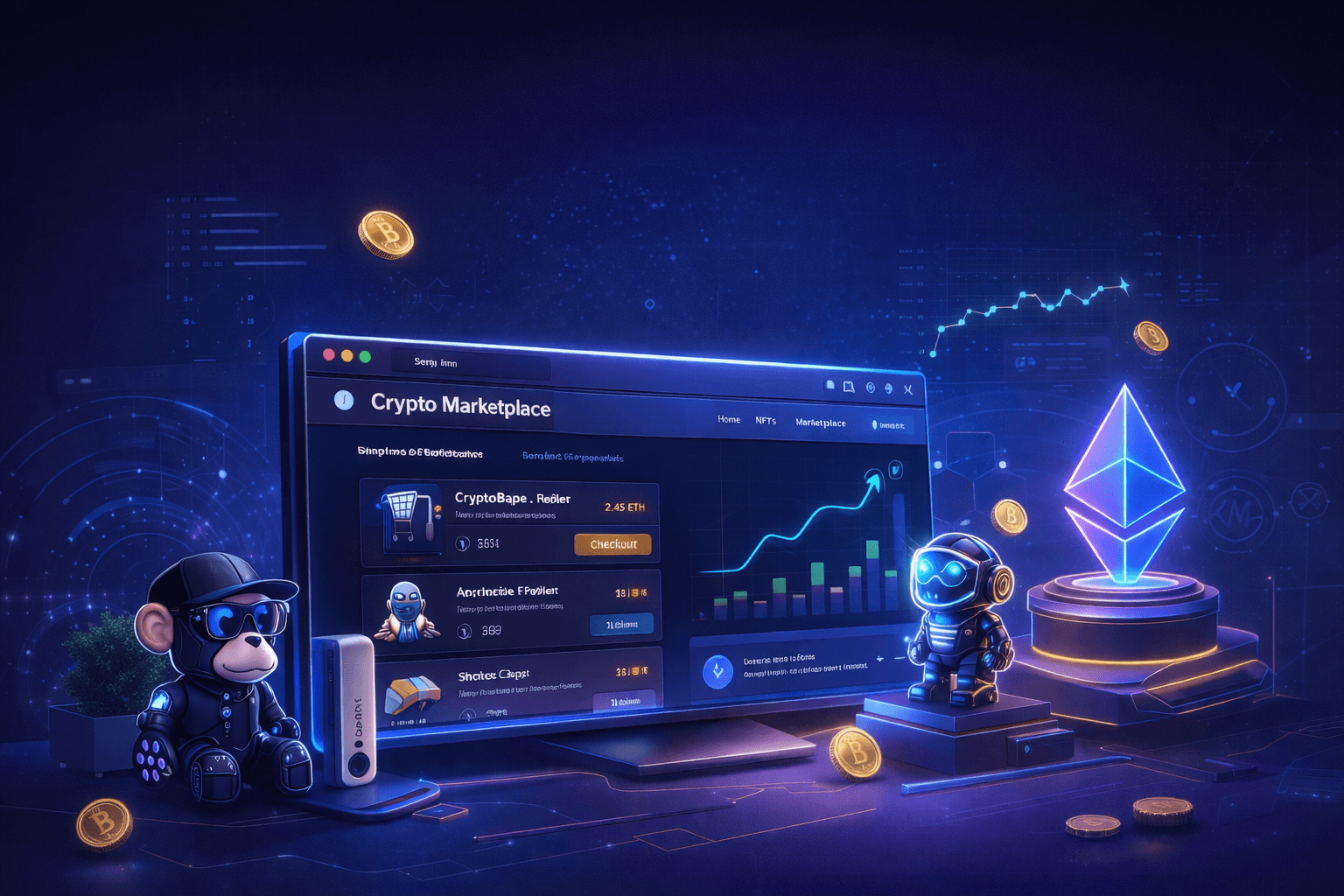 Launch Your Cryptocurrency Website with Wegic AI