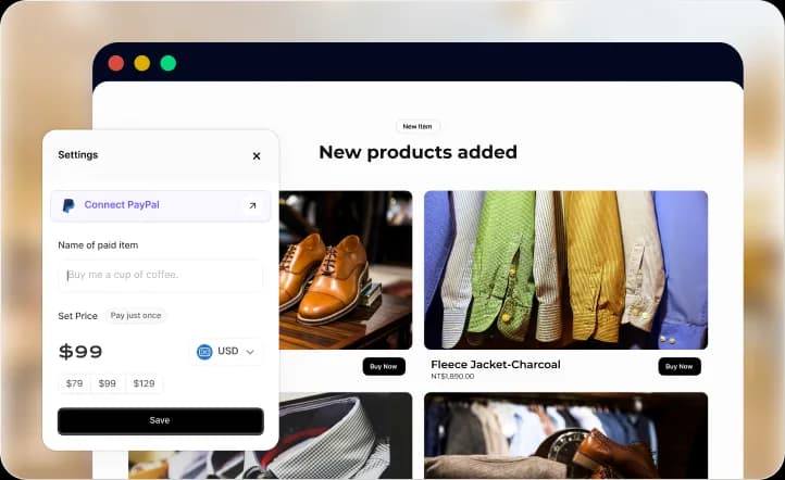 checkout workflow from joomla website built in Wegic