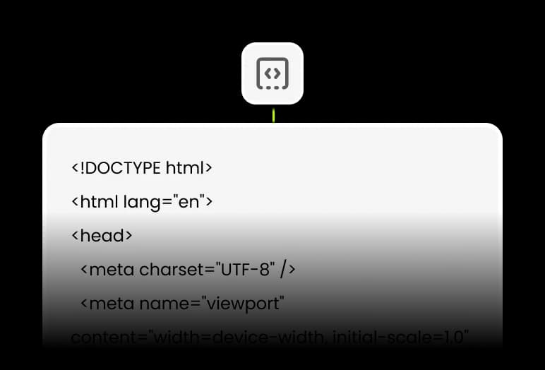 Wegic's joomla website builder automatically codes