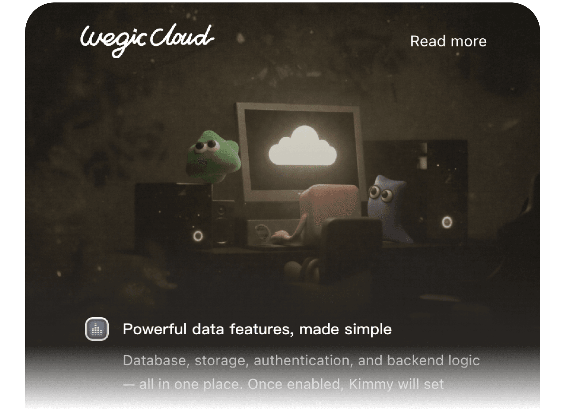 describe and Wegic AI recommends enabling Cloud feature
