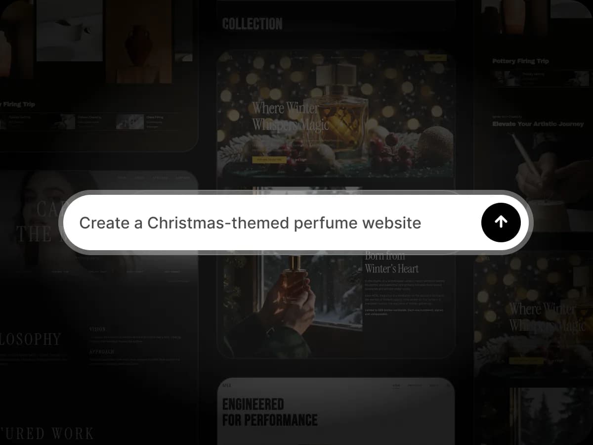 generate greenhouse farming website from text prompt in Wegic AI
