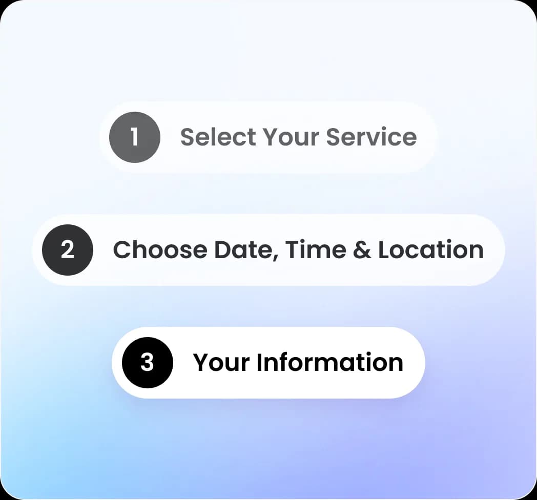 provide booking feature on the ai generated mobile app designer website
