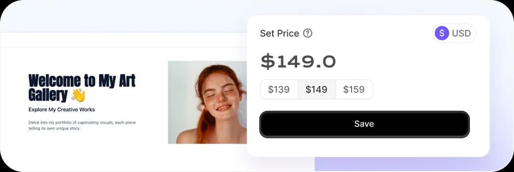provide payment system on the mobile app designer website